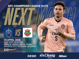 ดูบอลสด บุรีรัมย์ พบ ชาบาบ อัล อาห์ลี ถ่ายทอดสดฟุตบอล ACL Elite วันนี้