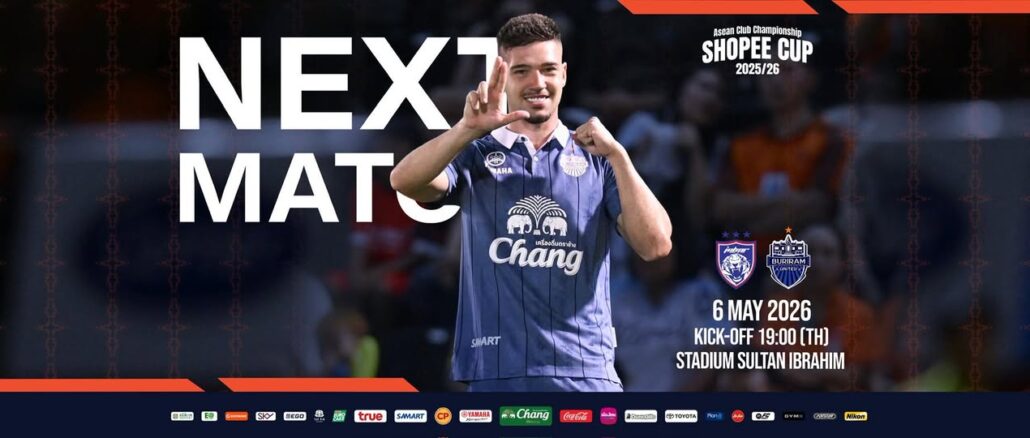ดูบอลสด ยะโฮร์ พบ บุรีรัมย์ Shopee Cup